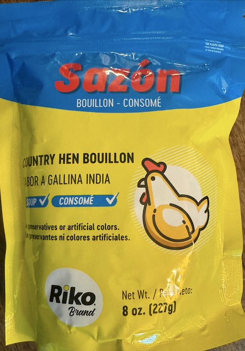 Riko Sazón Bouillon - Consomé Country Hen Bouillon