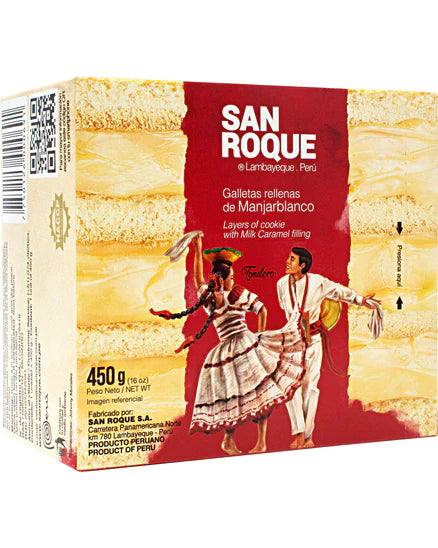 King Kong San Roque Relleno de Manjarblanco 450 g. (16 oz.)