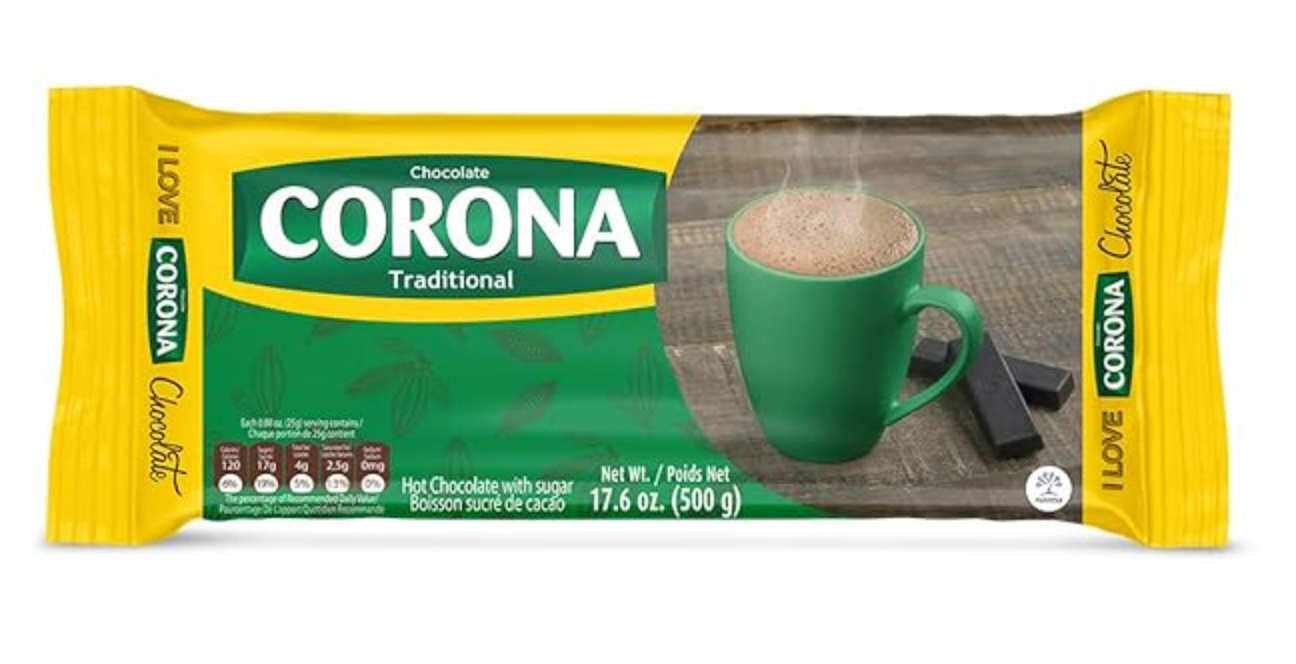 Corona Chocolate Dulce Colombiano 17.6 oz (500g)
