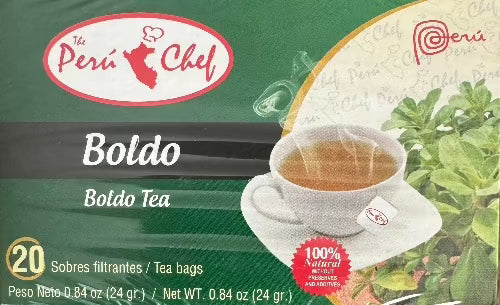 Peru chef Boldo Tea box