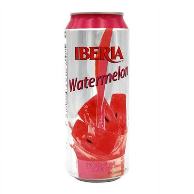 Iberia Watermelon Juice Lata Net.Wt 16.57 oz