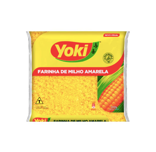 Yoki Farinha de Milho Amarela 500 grs.