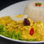 Aji de Gallina made using aji mirasol peppers