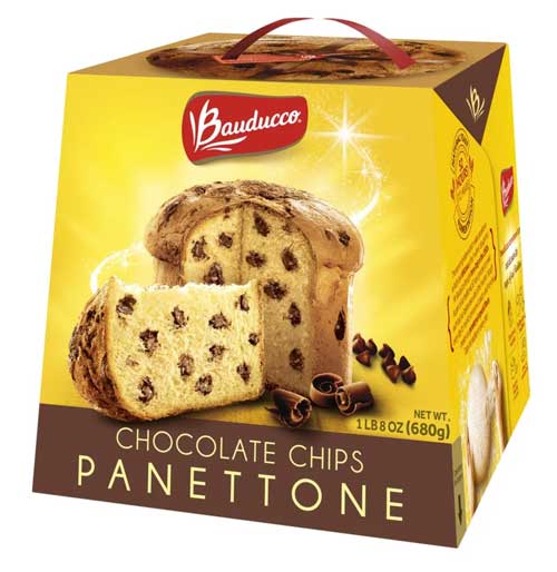 Bauducco Chocolate Chips Panettone 24 oz (680g) Bauducco Panettone