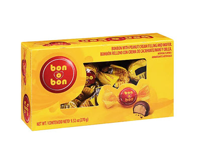 Arcor Bon o Bon Bombon con crema de cacahuate mani y oblea