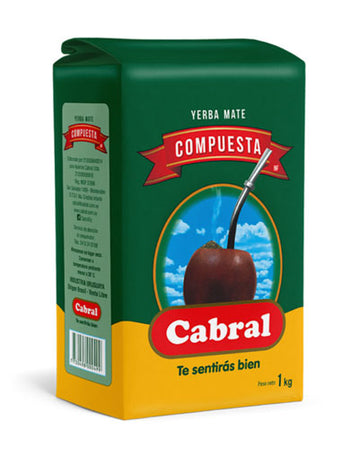 Cabral Yerba Mate Compuesta Tea 1 kg