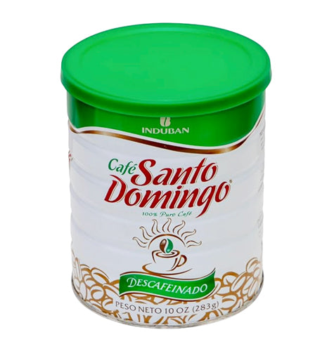 Cafe Santo Domingo Descafeinado Lata Can