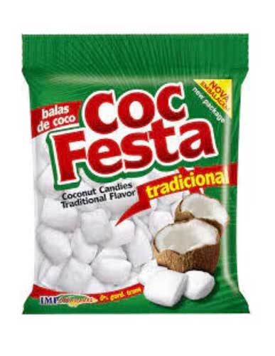 Balas sabor coco 100 grs