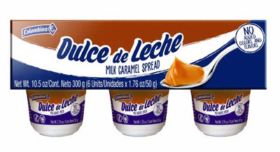 Colombina Dulce de Leche Mini Arequipe (Milk Caramel Spread ) 6 units 50g each