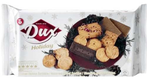 Free Gift Dux Holiday Assorted Sweet Cookies Net.Wt 7.58 oz (215g)