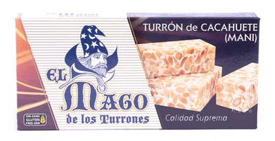El Mago Turrón Duro de Cacahuete (Mani) Calidad Supreme 150 grs.