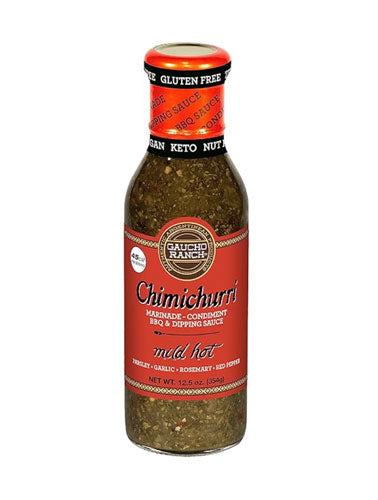 Gaucho Rancho Mild Hot Chimichurri Sauce
