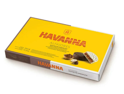 Havanna Alfajores Mixtos de Chocolate 6 units Net.Wt 305 g