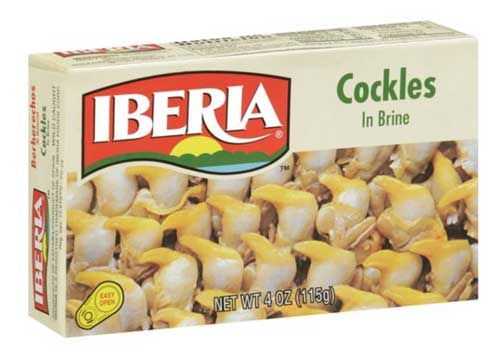 Iberia Cockles in Brine (Berberechos al Natural) 4 oz.