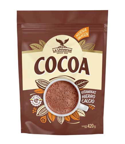 La Universal Cocoa en Polvo y Azucarada 420 grs.