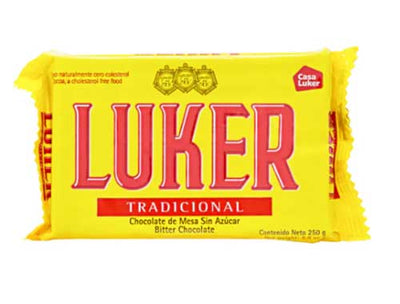 Luker Tradicional Chocolate de Mesa sin Azucar (Bitter) 8.75 oz