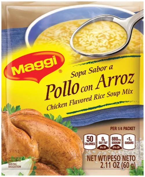 Maggi Sopa de Pollo con Arroz