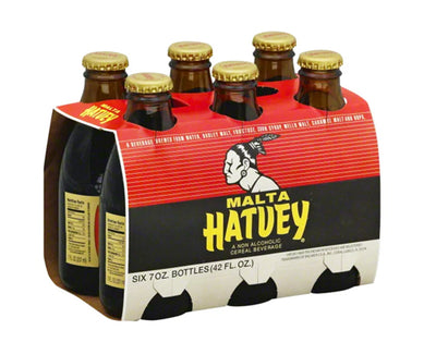 Malta Hatuey 6 Pack 7oz. Bottles