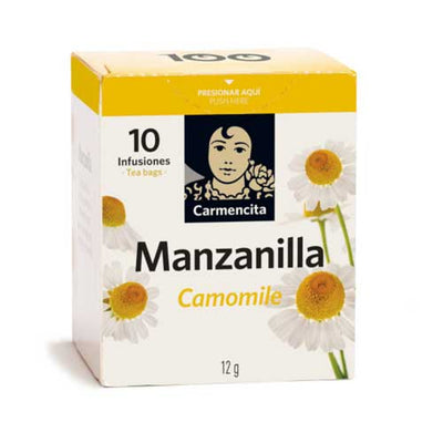 Carmencita Manzanilla Camomile 10 Tea Bags .42 oz