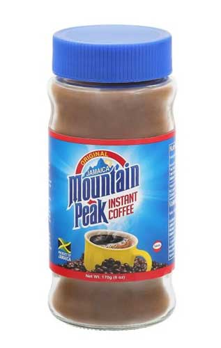 Mountain Peak Instant Jamaican Coffee