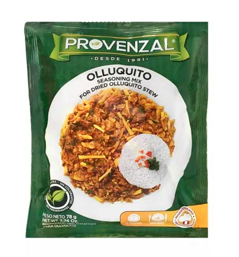 Peruvian Provenzal Olluquito Stew Seasoning