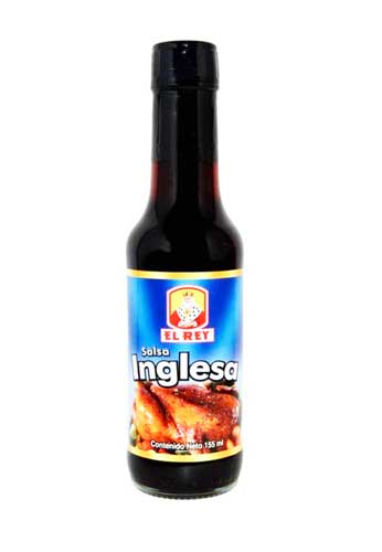 El Rey Salsa Inglesa ( Worcestershire Sauce ) Net. Wt 155 ML