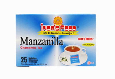 Inca Food Manzanilla (Chamomile Tea) Net.Wt 22.5Gr