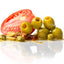 Torremar Tapas Olives Pitted Gordal Olives with Tomato Net Wt 9.8 Oz