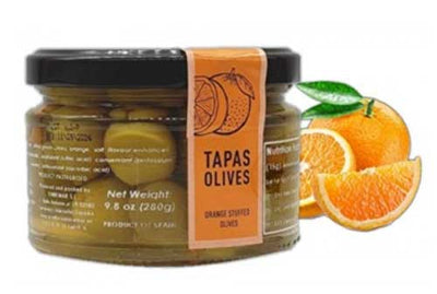 Torremar Orange Stuffed Olives Net Wt 9.8 oz