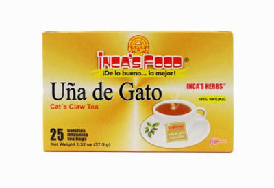 Incas Food Uña de Gato (Cat's Claw Tea) Net Wt 37.5 Gr