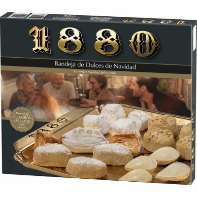 1880 Bandeja De Dulces de Navidad (Christmas Sweets Selection) Net.Wt 270 g