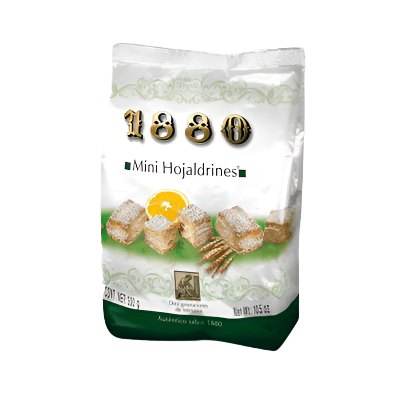 1880 Mini Hojaldrines (Mini Puff Pastries) Net Wt 10.5 oz