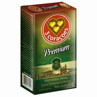 3 Coracoes Cafe Premium 500 grs. Cafe 3 Coracoes