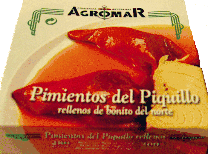 AGROMAR Pimientos del Piquillo Rellenos de Atun Blanco 9.8 oz