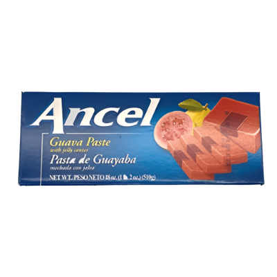 Ancel Guava Paste With Jelly Center Net Wt 18 oz