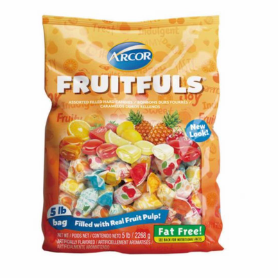 Arcor Assorted Fruitfuls 5 lbs.