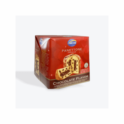 Arcor Panettone Chocolate Chips Flavor / Pan Dulce con Chocolate chips 400 grs Arcor Pan Dulce con Chocolate