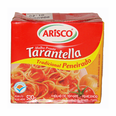 Arisco Tarantella Molho De Tomate Tradicional 340 grs.