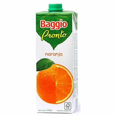 Baggio Pronto Orange Nectar (Naranja) 33.8fl oz
