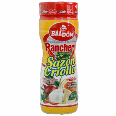 BALDOM Adobo Criollo Ranchero con Pimienta 10 oz