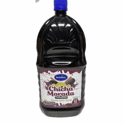 Belmont Chicha Morada Concentrada ( Purple Corn Syrup ) Net.Wt 64 Oz
