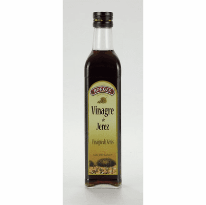 Borges Vinagre de Jerez (Sherry Vinegar ) Glass Bottle 8.5oz Spain