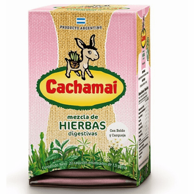 Cachamai Rosamezcla De Hierbas Digestivas Net.Wt 1.5g 20 tea bags