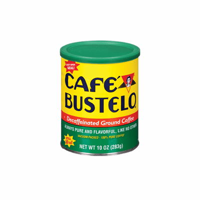 Cafe Bustelo Decaf 10 oz Can