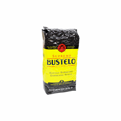 Cafe Bustelo Supreme Whole Bean 16 oz.