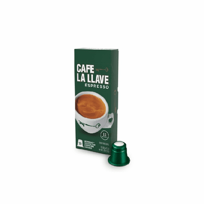Cafe La llave Espresso Net.Wt 53 Gr (10 units)