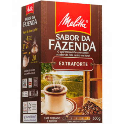 Cafe Melitta Sabor da Fazenda Extra Forte 500 grs. Cafe Melitta Fazenda
