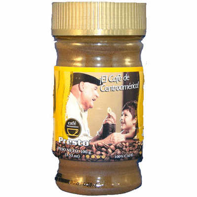 Cafe Presto Instant Nicaraguan Coffee 150 grs.