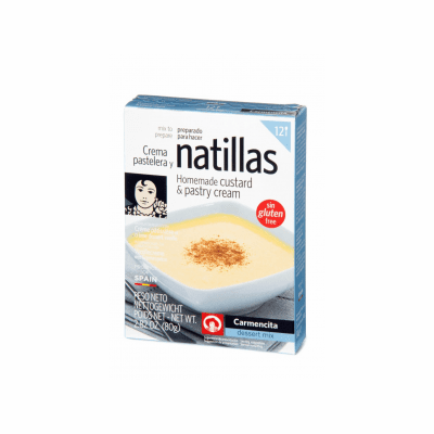Carmencita Crema Pastelera y Natillas (mix to prepare homemade custard & pastry cream) Net. Wt 2.28 oz