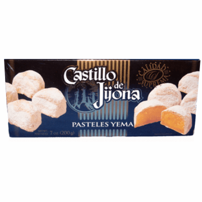 Castillo De Jijona Pasteles de Yema Calidad Suprema 200 grs. (7oz.)